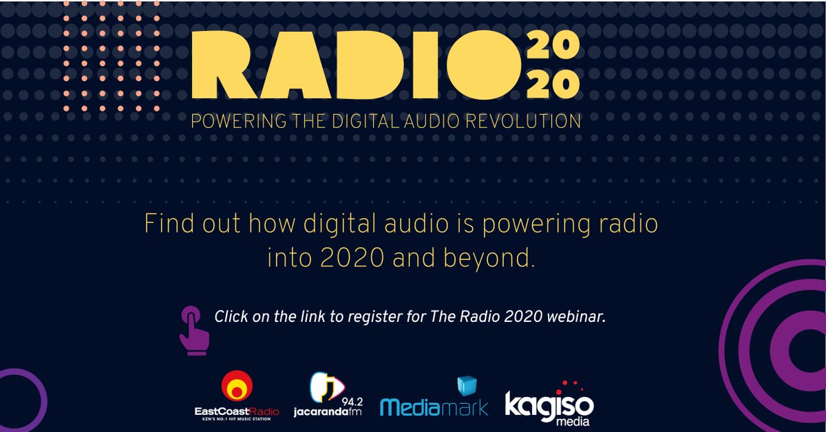 MediamarkSA's tweet photo. Did you know that globally digital audio shows that 90% of all digital audio ads have a listen rate of 90%!

Click here to register: https://t.co/rPM0EzflhW
#digitalaudiorevolution. 
@jacarandafm @ecr9495 @Kagiso_Media @Nickgrubb @thebish27 @adswizz @MARKIAM @ApelgrenC https://t.co/oUd3NtsYGN
