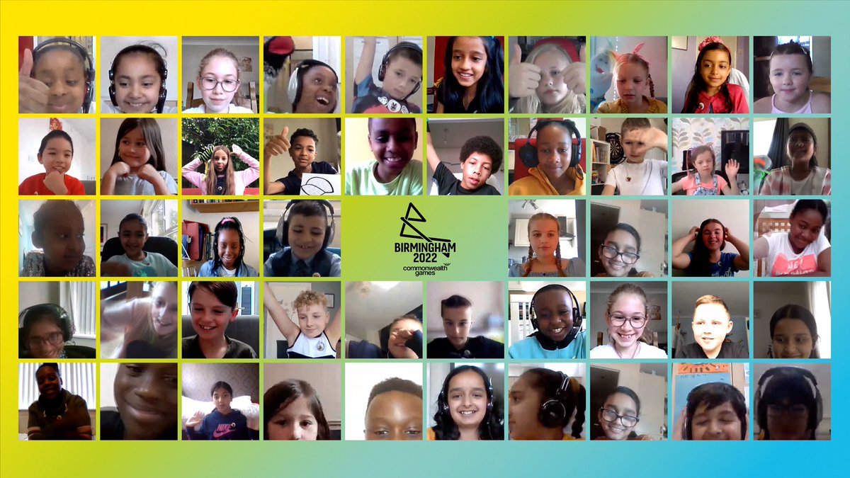 Nelson_Primary's tweet photo. Nelson Primary were represented at the Commonwealth Games Virtual Mascot Summit on Saturday 11th July. Well done to all the children and schools involved! https://t.co/grcRGxwKql