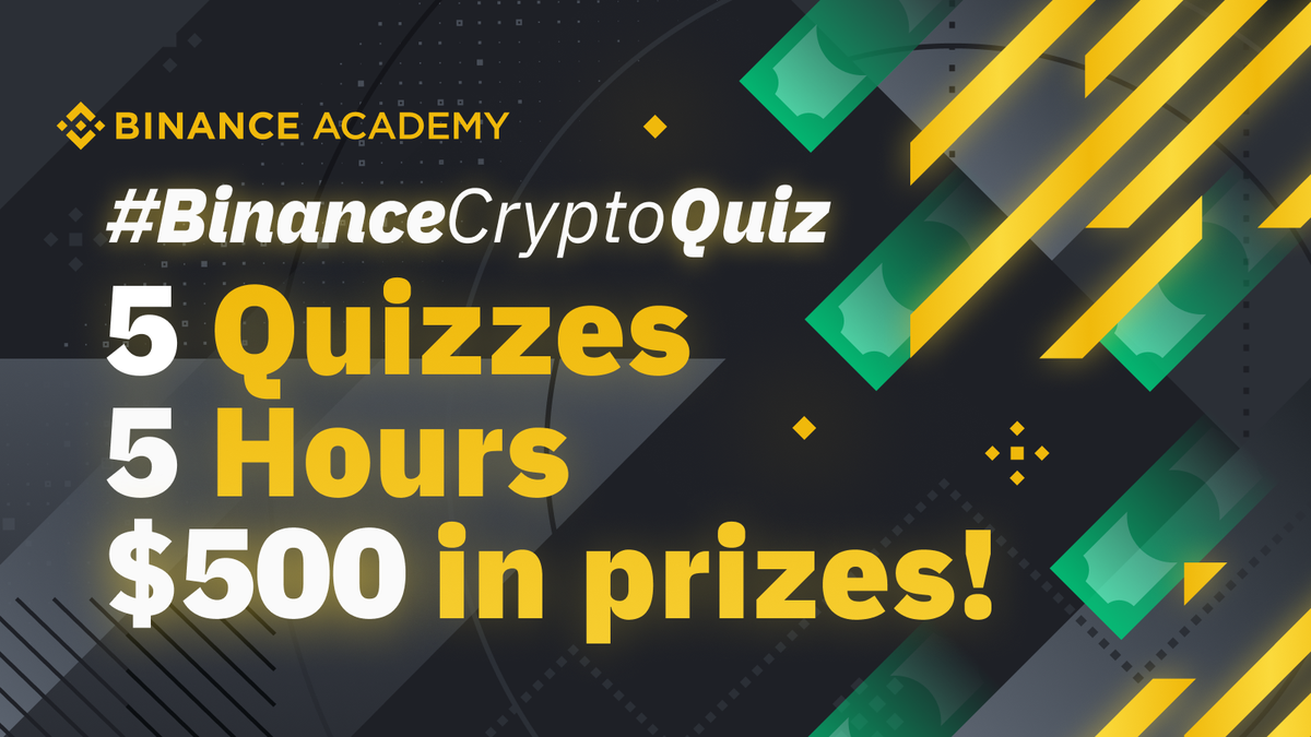BinanceAcademy's tweet image. #BinanceCryptoQuiz Q4:

❓Is this statement true or false? 

In a private blockchain network, your identity is known.

🏆 One lucky winner will get $100 in BNB! 🏆

Hint ➡️ bit.ly/BTCPrivacy4

To enter:
🔸 Follow @BinanceAcademy
🔸 Retweet this post
🔸 Comment your answer