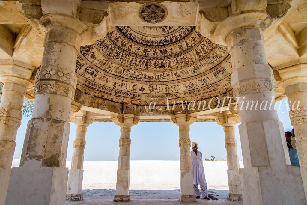 57•A ruined Ancient old Jain temple dedicated to 23rd tirthankara Parshvanatha in Tharparkar, Sindh, Pakistan.