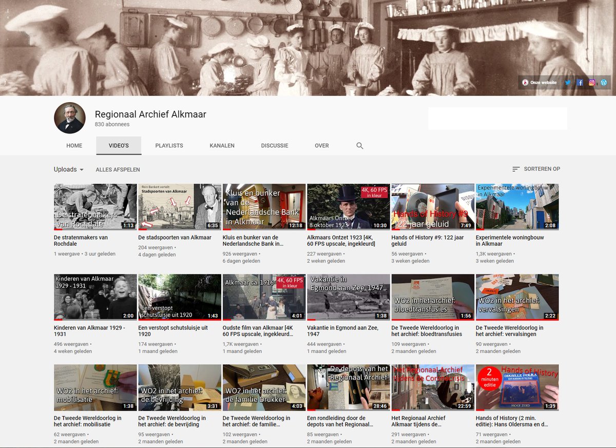 Help jij ons aan de 1000 abonnees op ons YouTube-kanaal? Dan kunnen we ook live gaan uitzenden daar. Nog 170 te gaan. Retweet = ❤️ youtube.com/user/ArchiefAl…