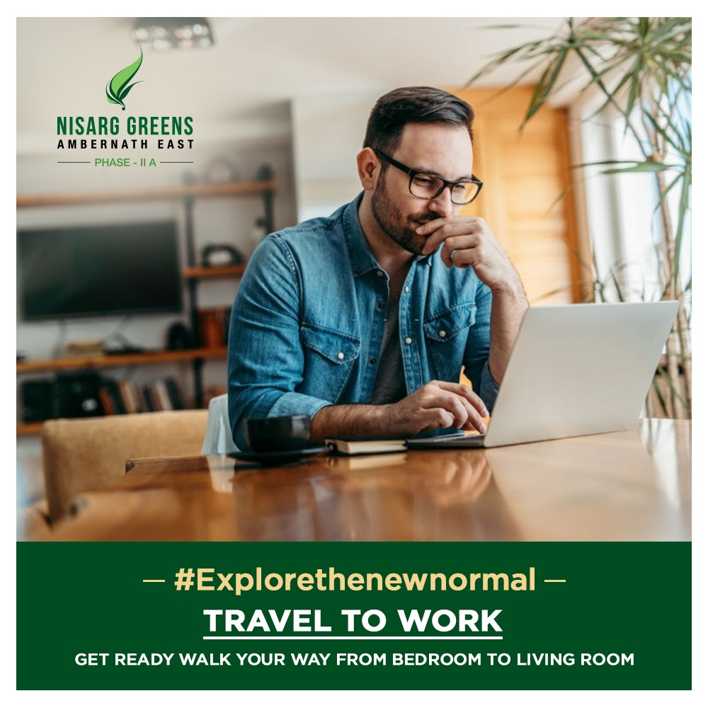 Lead a new way of lifestyle by balancing out work & professional life with ease into an #unconventionalworld at #unprecedentedtimes.

#Nisarggreens #ExploreTheNewNormal  #RealEstate #balance #healthyenvironment #traveltowork #stayhealthy #stayconnected #Pandemic #COVID19