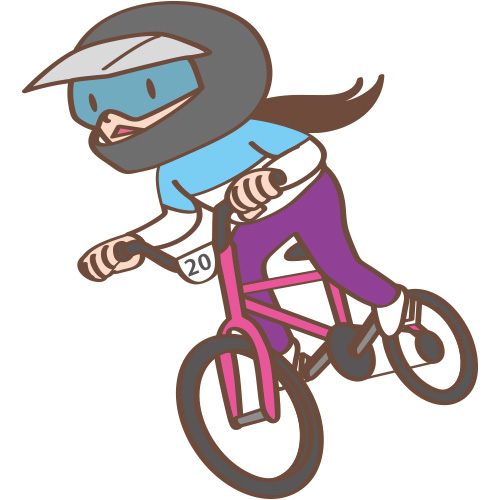 イラスト星人 Auf Twitter 調査報告534 自転車 Bmxレーシング T Co 6wyb5igo2k 華麗 な ハンドル捌き の 女子選手 です イラスト フリー素材 こども園 無料 子供 こども オリンピック 自転車 Bmx Bmxレーシング レーシング スポーツ 女の子