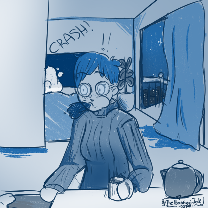 paastizzi's tweet photo. A little Carulia comic I whipped up, as a scenario that would be bound to happen when Carmen visits Julia's apartment to drop something off to her

#carulia #carmensandiego  #juliaargent #witwics https://t.co/B21zctFtcQ