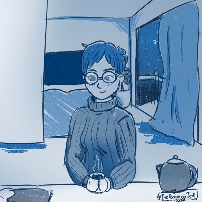paastizzi's tweet photo. A little Carulia comic I whipped up, as a scenario that would be bound to happen when Carmen visits Julia's apartment to drop something off to her

#carulia #carmensandiego  #juliaargent #witwics https://t.co/B21zctFtcQ