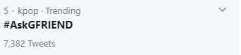 GFriendPH's tweet photo. [INFO] 200715
#GFRIEND_TwitterBlueroom is still trending at #3 and
#AskGFriend at #5 in PH Trends!

#여자친구 #GFRIEND @GFRDofficial https://t.co/tHJbELKvcp