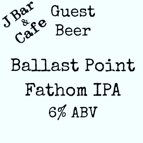 JBarCafe's tweet photo. #craftbeer #phrakhanong #wdistrict #jbarcafe #ballastpoint #fathomipa #ipa #bkk #bangkok #beerstagram #beer #beerlover https://t.co/3p4DOItTEn