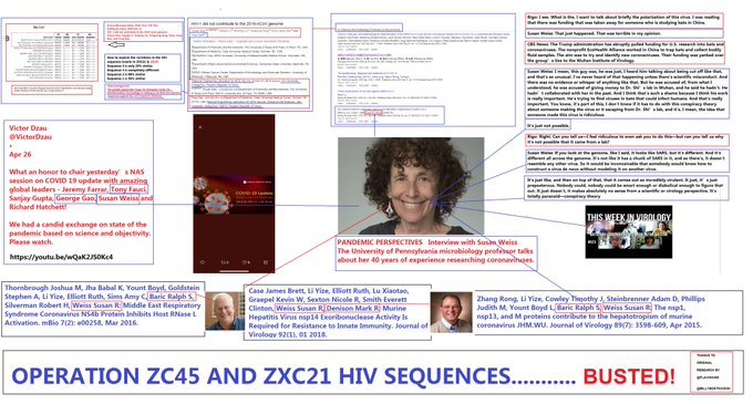 43. Do you still doubt what I say?Read their drivel here: https://www.ncbi.nlm.nih.gov/pmc/articles/PMC7033698/Take a magnifying glass to inspect their diagrams with fake sequence data & their unsupported claims about ZC45 & ZXC21Of course, their "research" has been WELL used by "natural origin" fanatics