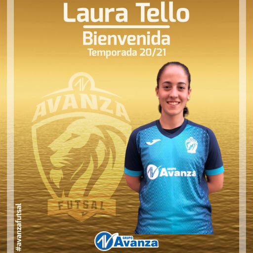 AvanzaJaen's tweet photo. ✔️Avanza Futsal Féminas 

✍️ Oficial | Fichaje 2020/21

Laura Tello, nueva jugadora del equipo senior @AvanzaFutsal
Bienvenida al club!

Trayectoria⚽️

Mengibar FS 
(Provincial)
CD La Circunstancia 
(Andaluza)
Jaén FS
(Provincial)

#vamosleona🦁 
#nuevasmetas💙
#ilusion💯 https://t.co/FD0fvAweCU
