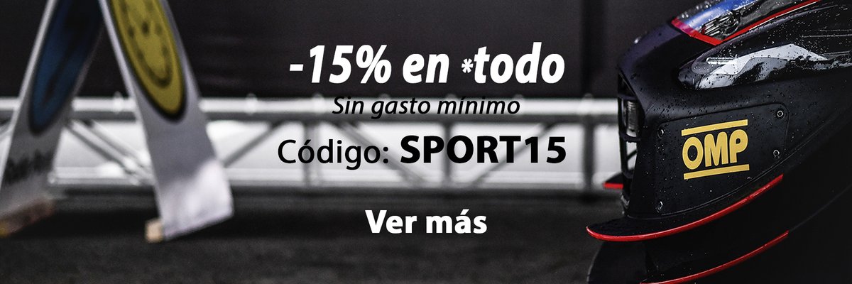 Disfruta de un -15% en *todo (sin gasto mínimo) utilizando el código SPORT15 al finalizar tu compra.

sportech.store