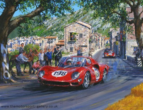 MsportGallery's tweet photo. Targa Florio 1965, winners Vaccarella/Bandini Ferrari 275 P2. https://t.co/QwituwmOyE