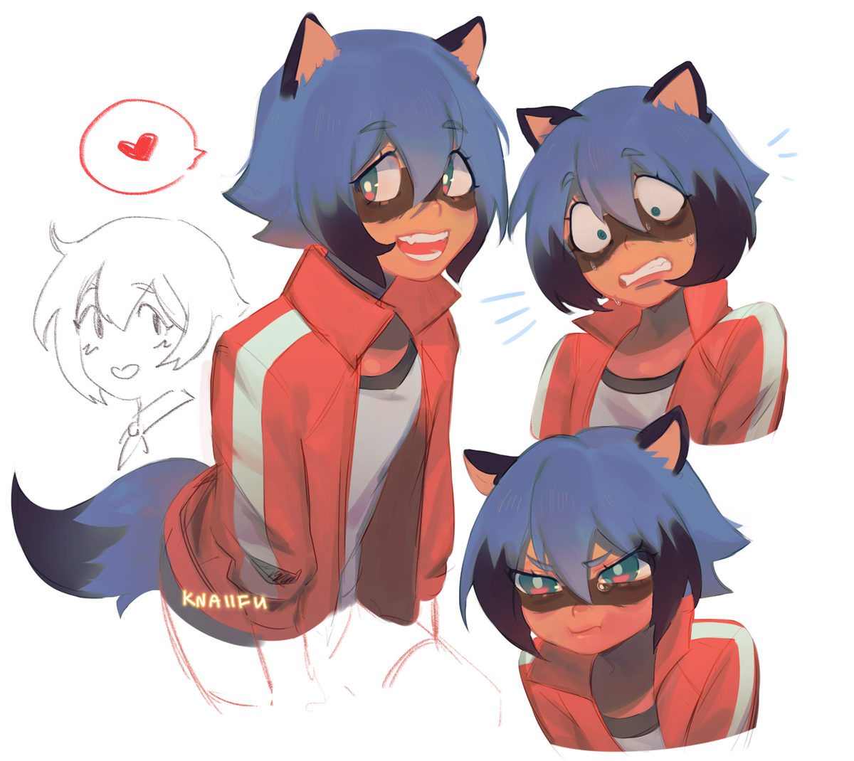 Drew Michiru And Nazuna Bnaビー エヌ エー Niko ay In 7 Days のイラスト