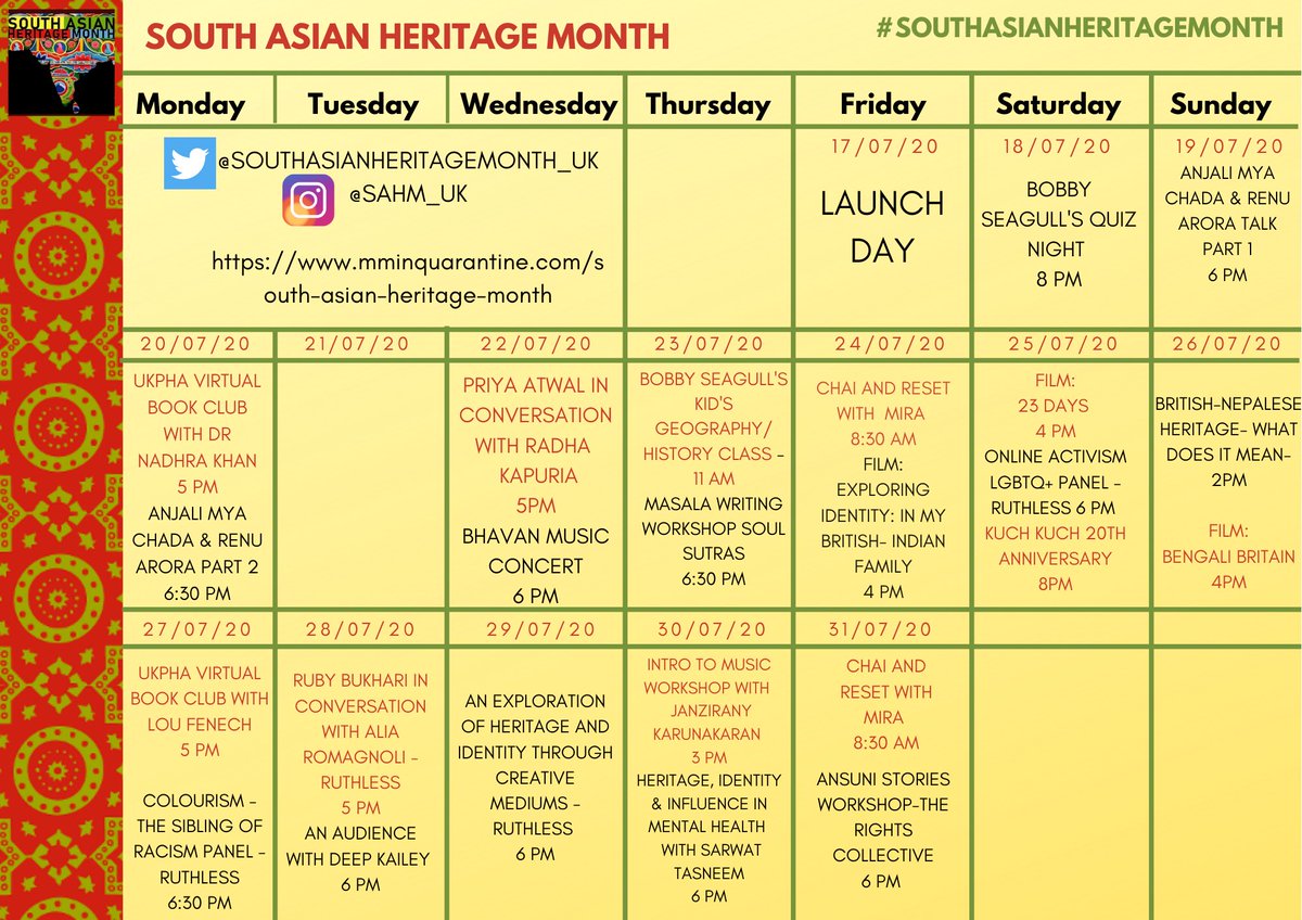 South Asian Heritage Month tweet media