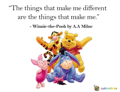 #thoughtoftheday #winniethepooh #autism