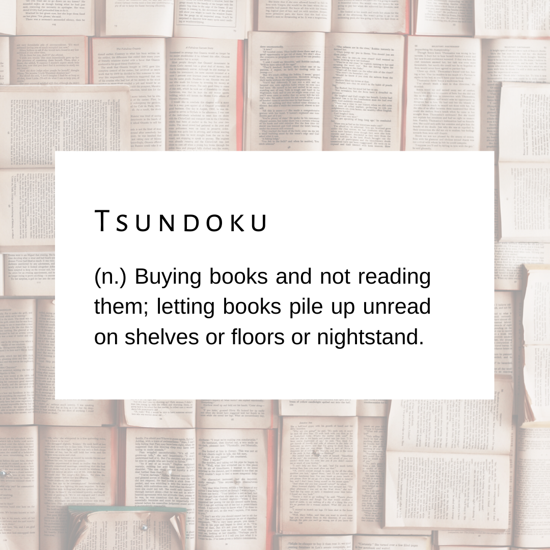 beeappofficial's tweet photo. It's a Japanese word; if you also have piles of unread books📚 don't worry because John Waters has said," Nothing is more important than an unread library."

#pilesofbooks #unreadbooks #pilesofunreadbooks #bookhoul #bookstacks https://t.co/z4WSwYeMmO