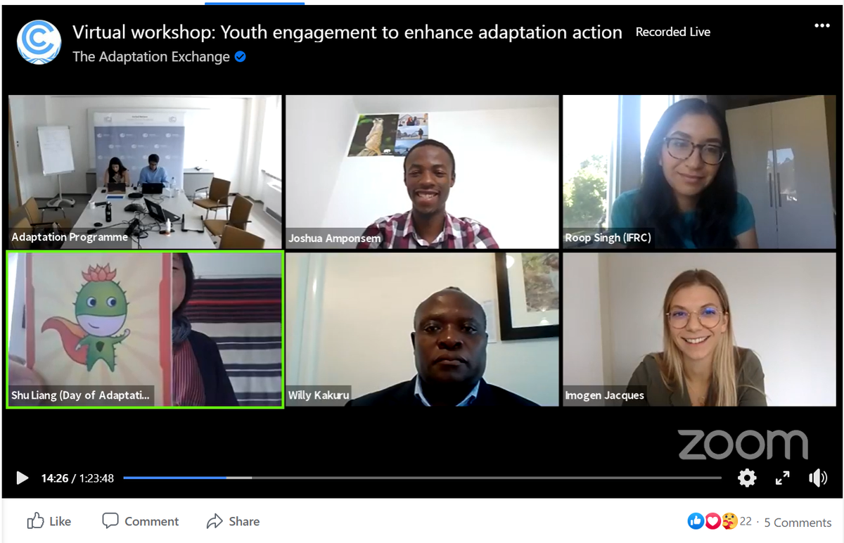 DayAdOrg's tweet photo. Watch our resilience superhero "Zillian" making a surprise appearance@#TEPA2020 from 11min🙌🥳https://t.co/6xZ4ED8OcW 

Thank you for inspiring messages for youth and more! @AmponsemJoshua @imijacques @IYCM @RoopSingh @RCClimate @SLYCANTrust @chibeze1 @StrategicYouthN @saniayoub https://t.co/LdMHhrHCU9