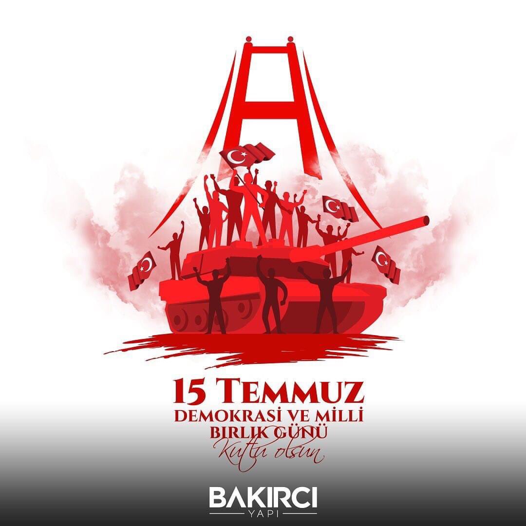 15 Temmuz Demokrasi ve Milli Birlik Günü Kutlu Olsun!