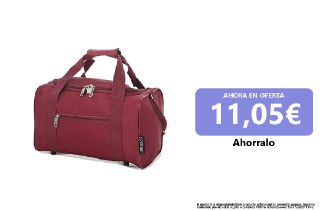 ahorralo's tweet photo. #chollo ❗🔸 #Equipaje
📣 5 Cities - Bolsa de Transporte para Equipaje de Mano (35 x 20 x 20 cm), Color Vino

💥 PRECIO: 11,05€ 

⤵ Link de compra 
   https://t.co/RUCsnLUOG8 

Comunidad de Chollos 👉 https://t.co/lmGn0QYxQi https://t.co/2tWcgEnJul