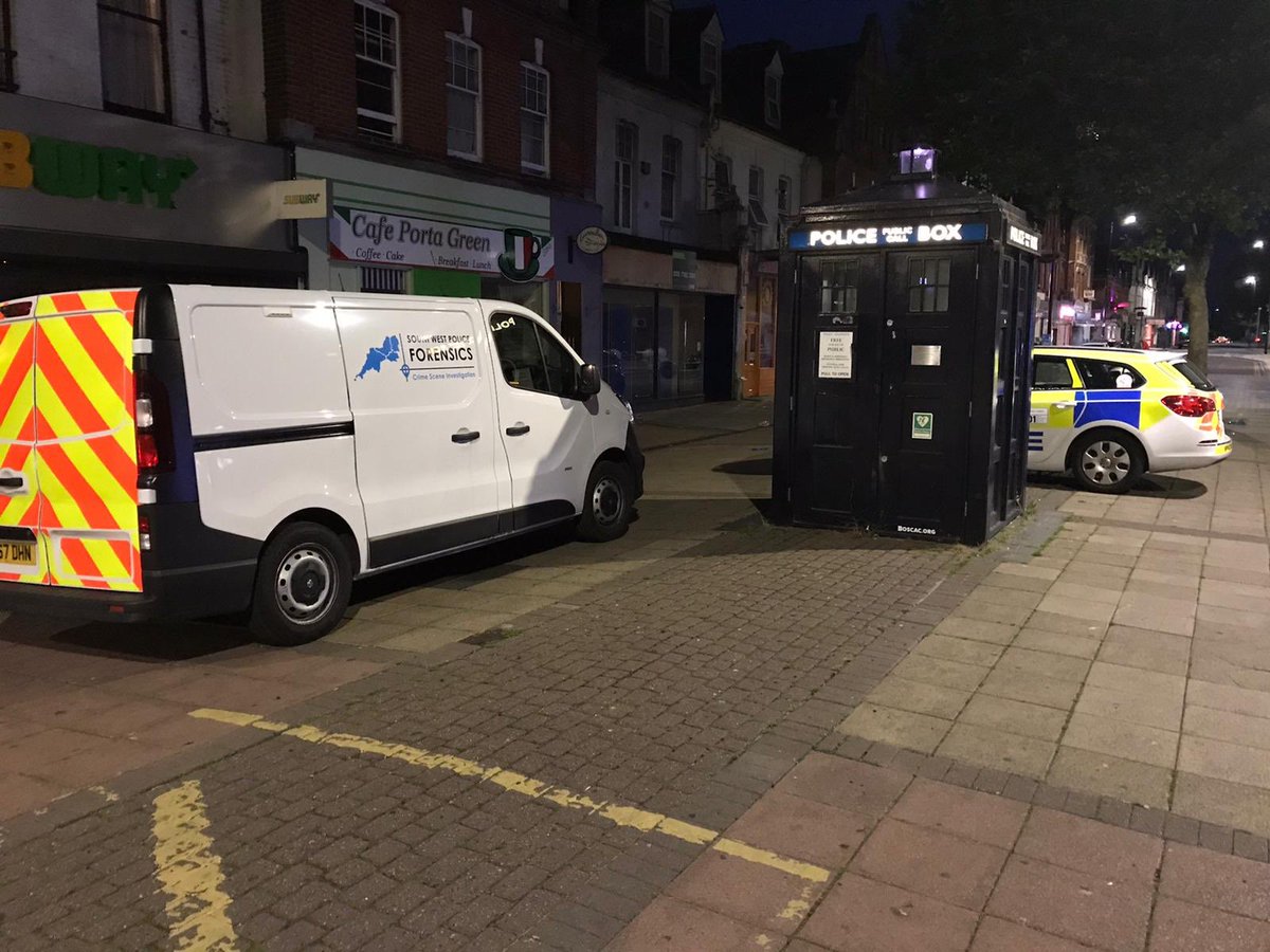 DP_RyanHowell's tweet photo. CSM Jim and CSI Lisa attended an incident after a call out overnight. The CSI service is available 24/7 where it's needed. The Duty CSM is the first port of call overnight. Anyone guess where this is? #ForensicsMatter https://t.co/afjgznc3qt