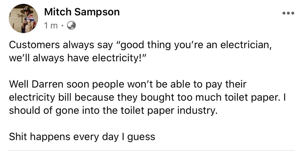 Volts_AU's tweet photo. I’m funny don’t deny it https://t.co/TMIHtNvRqG