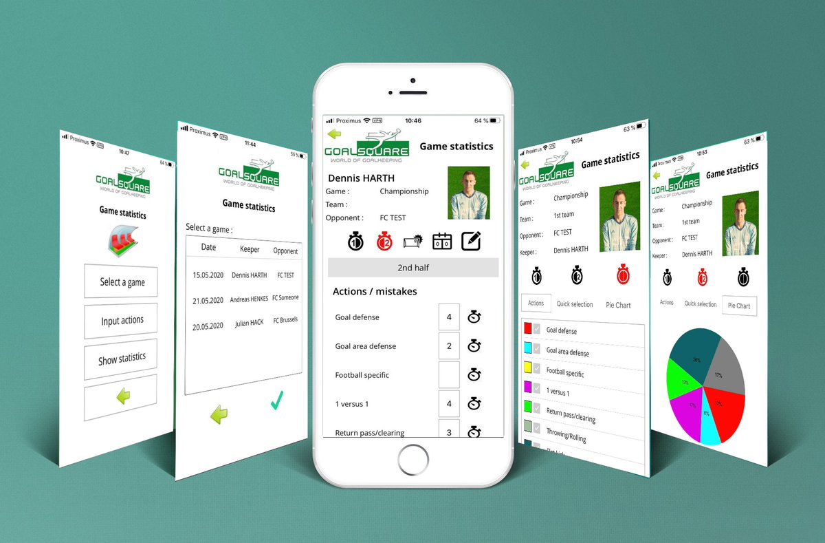 walharth_gs's tweet image. A short preview of the new "Games Statistics" section in the @GoalSquare mobile app - stay tuned, it'll be very soon available.