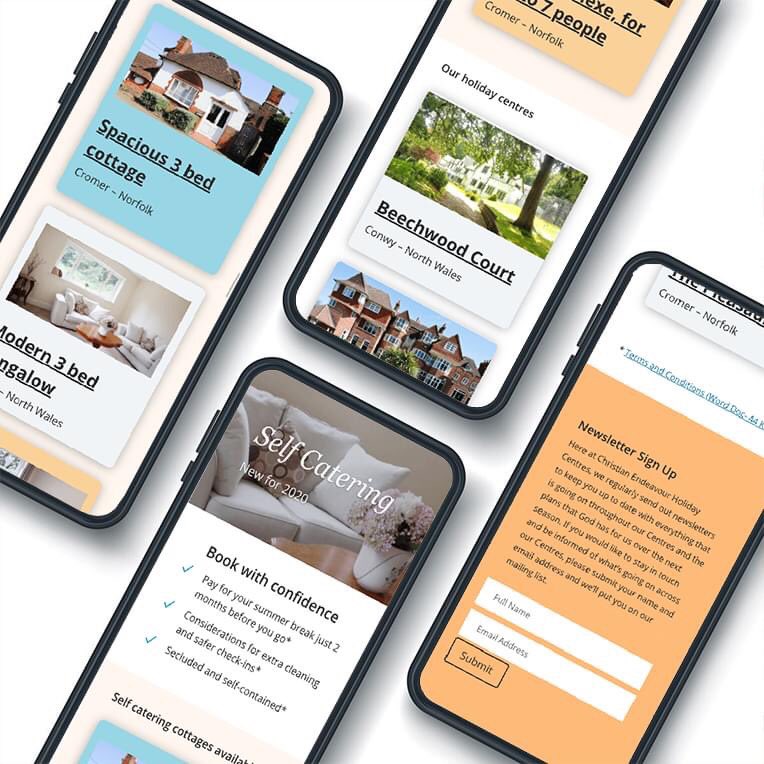tabakastudio's tweet photo. We worked with CEHC to develop a self catering section on their website we currently manage. Each self catering property has its own page, that provides guest's with all the information they need. We also gave the homepage an update. #website #websitedesign #westhoughton https://t.co/Lj3nosvzcz