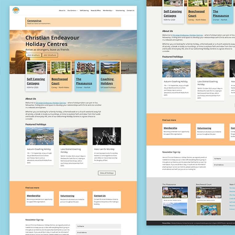tabakastudio's tweet photo. We worked with CEHC to develop a self catering section on their website we currently manage. Each self catering property has its own page, that provides guest's with all the information they need. We also gave the homepage an update. #website #websitedesign #westhoughton https://t.co/Lj3nosvzcz