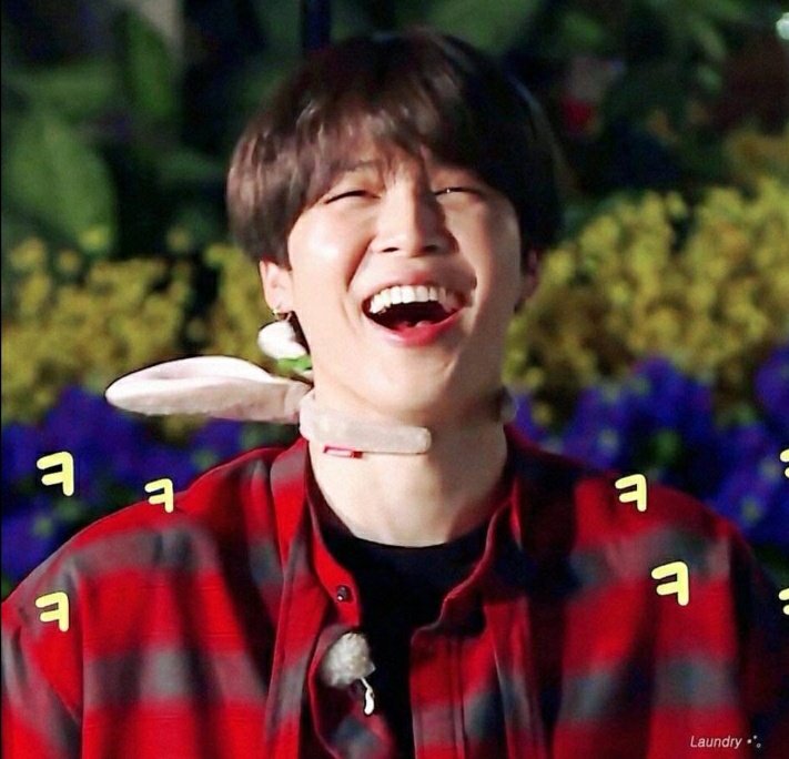 Jimin: "let's stop laughing i can't see while laughing" .. -A devastating thread