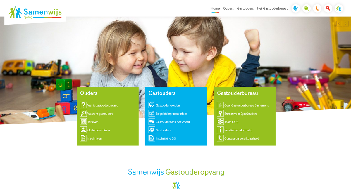 Yes! De nieuwe gastouderwebsite voor Stichting Samenwijs Opvang en Onderwijs is zojuist gelanceerd! We zijn trots op het resultaat. We willen Stichting Samenwijs bedanken voor de fijne samenwerking! Nieuwsgierig? stichtingsamenwijs.nl/gastouderopvang

#trots #website #gastouderopvang