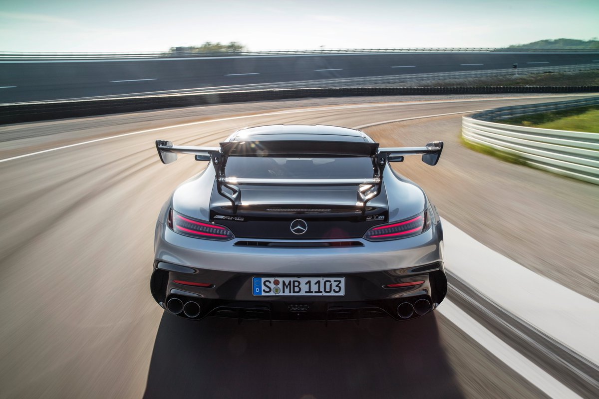 MercedesAMGF1's tweet photo. Born on the racetrack. Made in Affalterbach. 

😍😍😍 @MercedesAMG #BlackSeries https://t.co/44gNcpbgjE