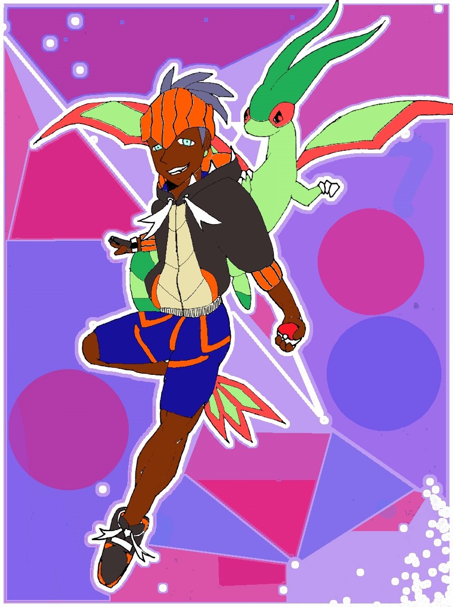 running12022's tweet photo. #ポケモン　#キバナ　#ルリナ https://t.co/dTNJu6lMuc