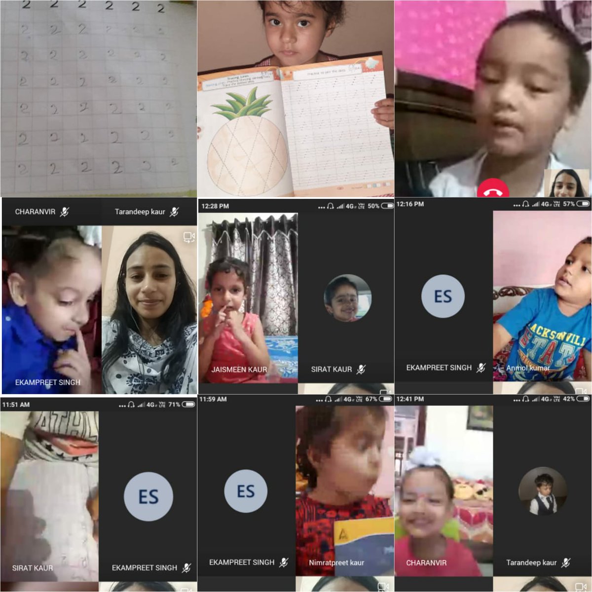 RamanMatharu4's tweet photo. 15th July2020 # nursery Lily 🌷
Revision of number 2 
Introduce  slanting line 
Revision of rhymes 
@raminde94301780
@Amarjit11614570 
@Narende61146571 
@TajinderJohal2 
@KirandeepkaurJ 
@MicrosoftEDU 
@JuanaTech https://t.co/xdfibDwbo6