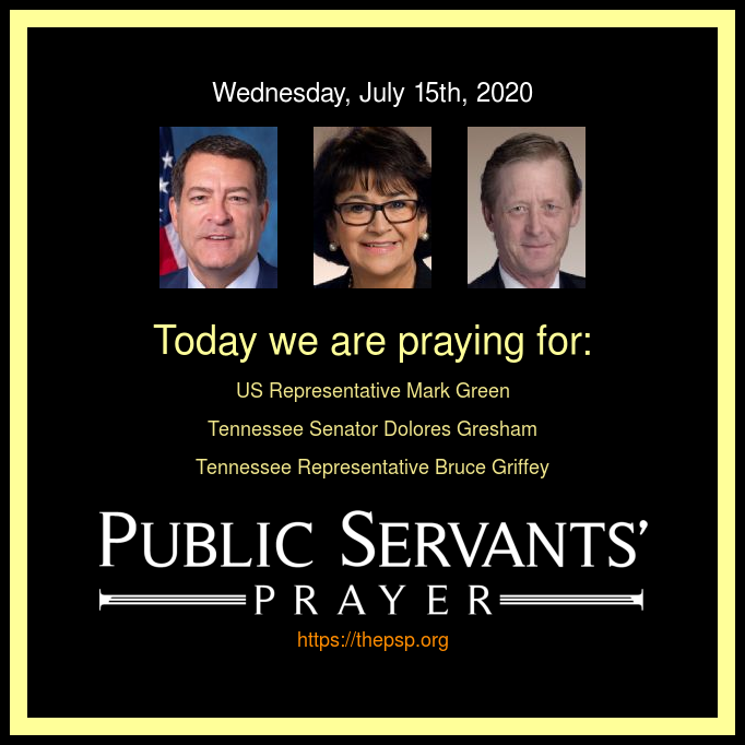 Praying4_TN's tweet photo. Today we are praying for @RepMarkGreen, Sen. Dolores Gresham and Rep. Bruce Griffey - https://t.co/aSG8HyQ1LK https://t.co/GGW0ykNOZp