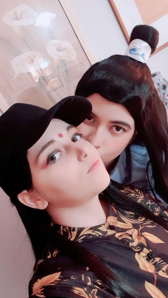 ChoiMikhail's tweet photo. I'm back! Modern Xiyao (instant cosplay) @NoraHades is my little A-Yao 😍😍😍😍
#MoDaoZhuShi #LanXiChen #JinGuangYao #XiYao #cosplay #cosplayinstan https://t.co/KuE9z6KaUv