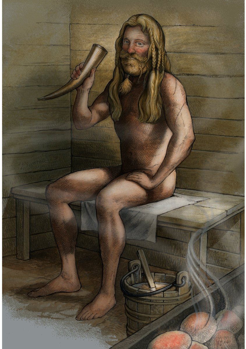 The Vikings: B-raiders from the SeaVikings probably weren’t the first to introduce fancy braiding and beading to these isles, but there’s evidence they took pride in their long blond locks. And like the Romans, they were alert to the health benefits of a sauna 