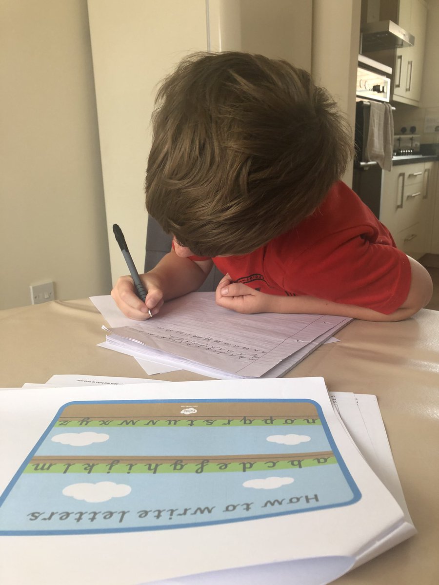 KimberleyJenk13's tweet photo. @BGrovePrimary Harry’s practicing his Jedi handwriting #BGP2 https://t.co/r1WxcJMeOA