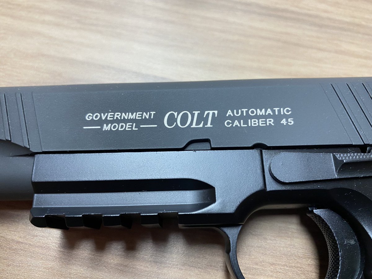 battlezoneair's tweet photo. Who doesn’t love a 1911?
This one & more can be found on our website,
https://t.co/DDSJevqCUi
#bz #bzairsoft #battlezone #battlezoneairsoft #airsoft #softair #pewpew #cybergun #kwc #m1911 #colt #trades #trademarks #6mm #airsoftgun #bbgun #bbslinger #pistol #gunporn #sidearm https://t.co/JIel6CzeDY