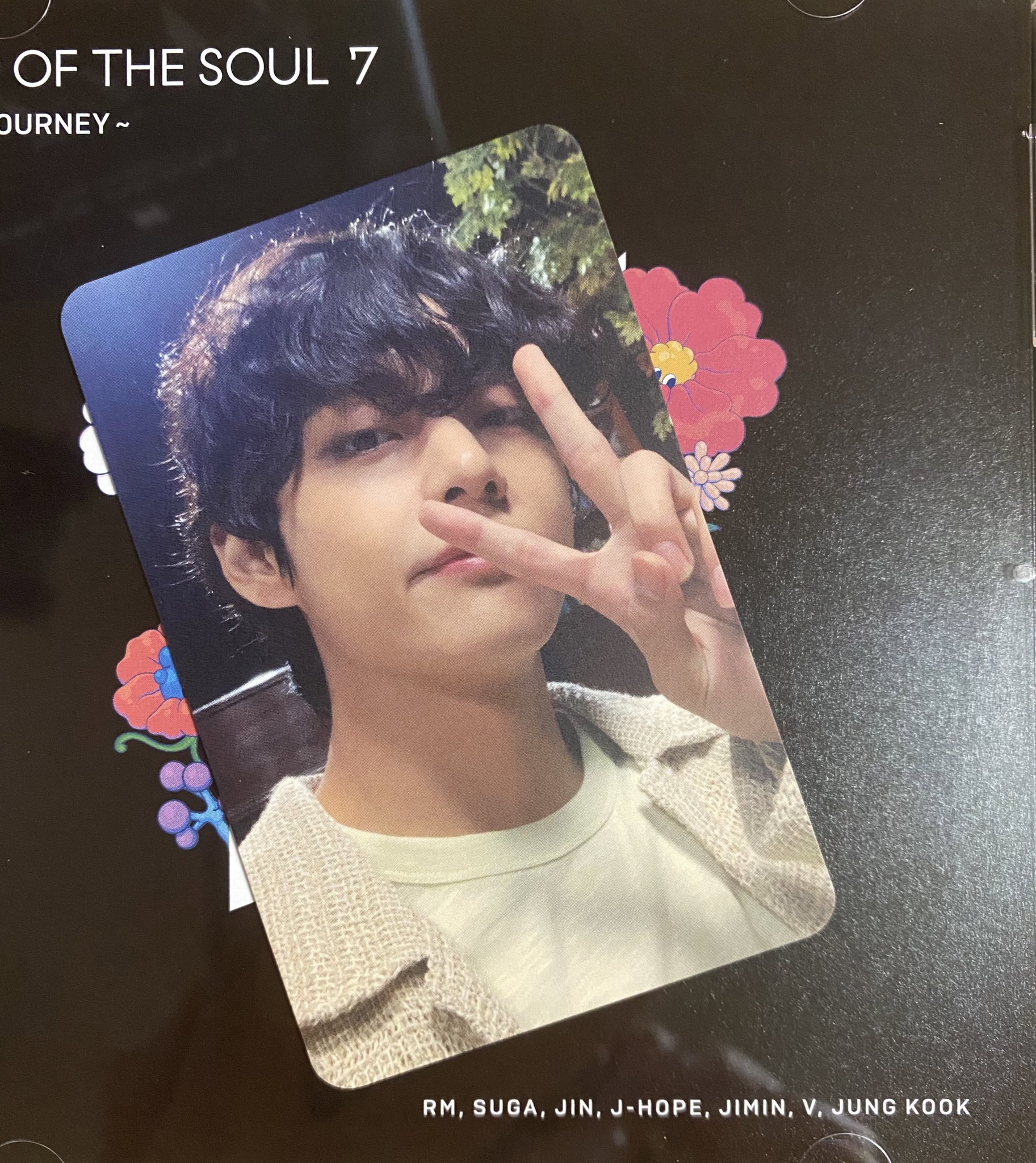 BTS MOS ON:E DVD  テヒョントレカ BTS MAP OF THE SOUL ON:E DVD V テヒョン トレカ（BTS MOS ON