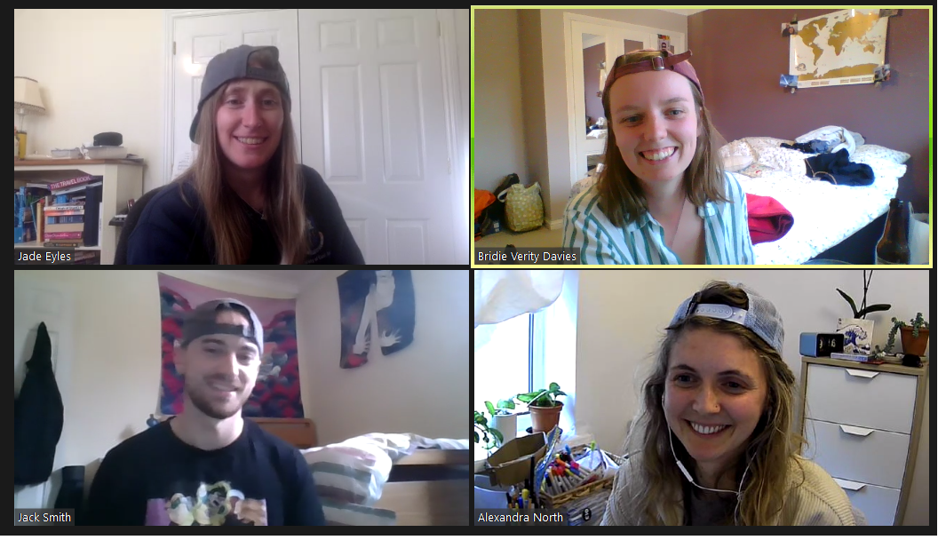 Scienvy's tweet photo. Handing over from one generation of Editors to another
@EnvEast >>> @ARIES_DTP
@BDaviesGeo & @Seismic_Jade sad to say goodbye but excited for @alinorth_893 & @Jack83004759 to take over.
(on Tuesdays we wear baseball caps...)
#scicomm #environment #blogs
@NERCscience https://t.co/P5CKmt7u6t