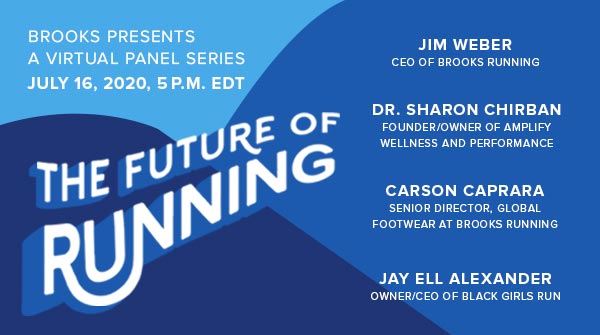 Join running industry leaders as they provide insights on how the unique events of 2020 will impact running. Our first virtual panel series, "What 2020 Means to the Runner" is happening July 16 at 5 PM EDT. bit.ly/2C3LVPn