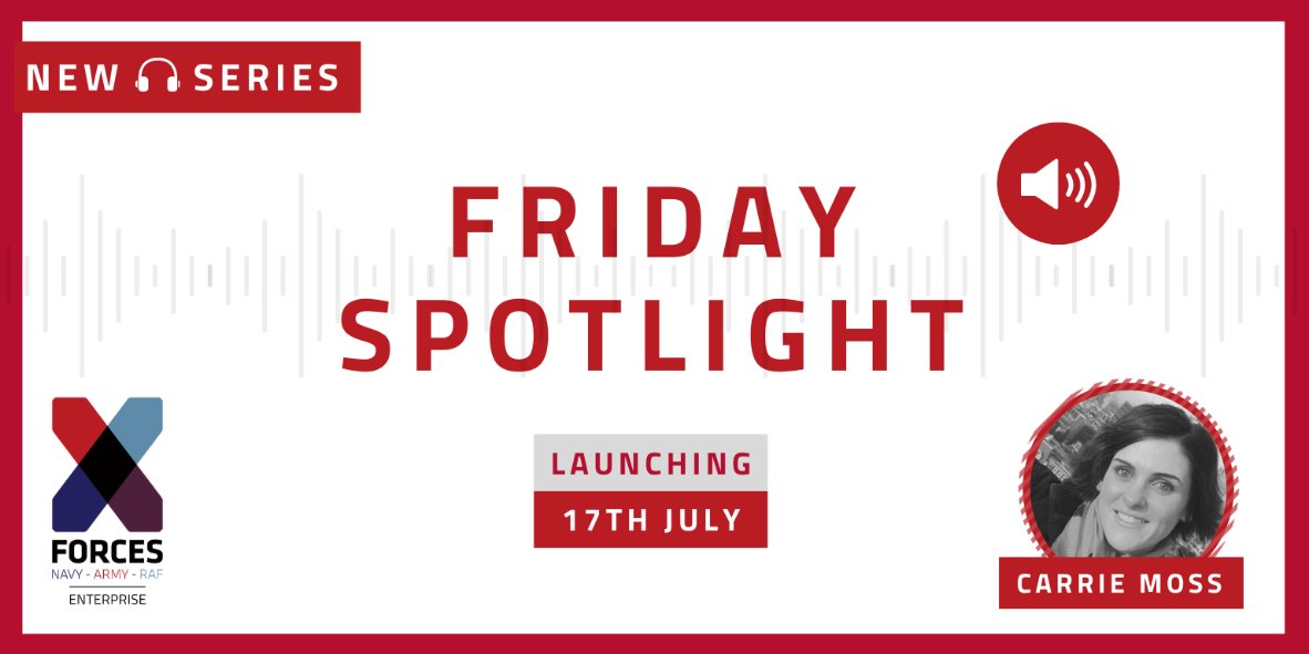 XForces's tweet photo. Our Chief Executive and Founder, @renkapur, has a favourite #military maxim: ‘Leave no one behind’. This sums up perfectly the aims of our new Friday Spotlight podcast series, where members of the community share their experiences in order to support others. @Edithlimited https://t.co/VvOMOfTEuU