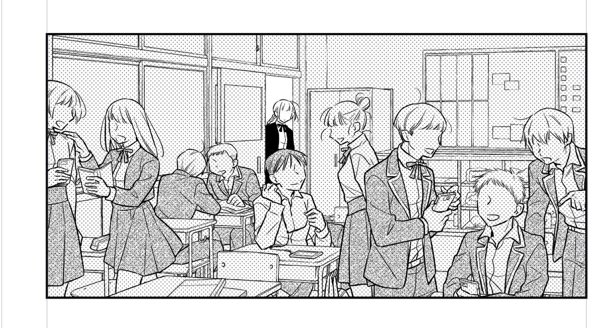 単行本おまけ漫画のメイキング(?)スクショが残ってました 