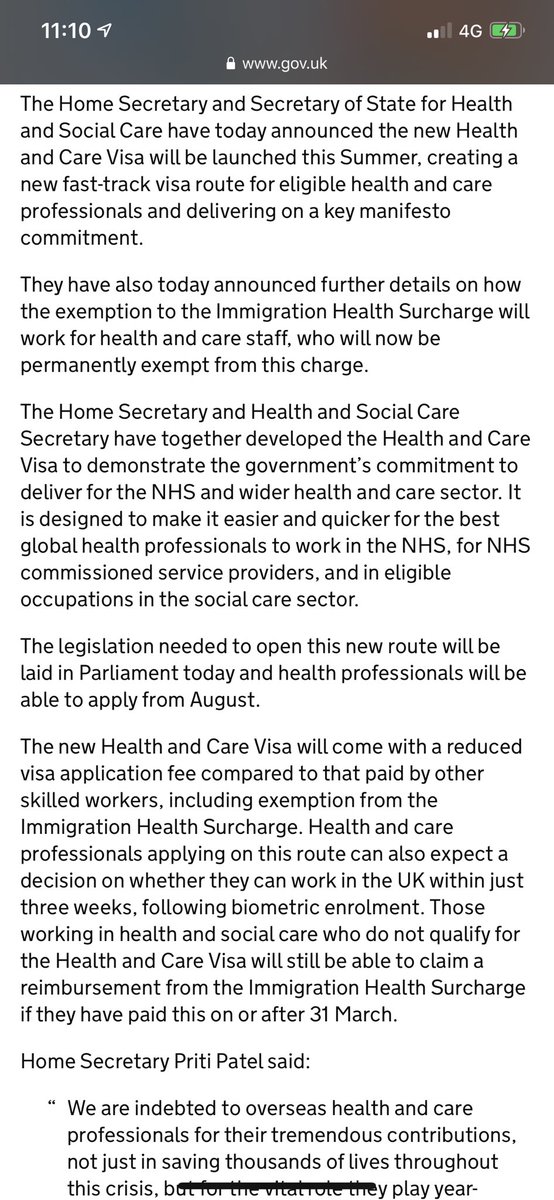 For those who may want to read further,Here are screenshots from the UK Government official website.It was a decision made just yesterday.The UK plan is simple:It is to get the best talent from all around the world. And they are not even hiding it at all.