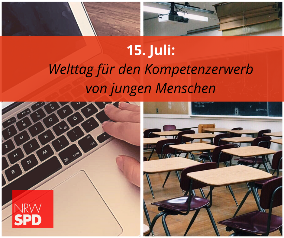 Der Welttag für den #Kompetenzerwerb junger Menschen macht auf die berufliche Bildung junger Menschen aufmerksam. Es ist relevant, Jugendliche aufzuklären und ihnen Möglichkeiten zu geben, eigene Entscheidungen informiert und selbstständig zu treffen.
