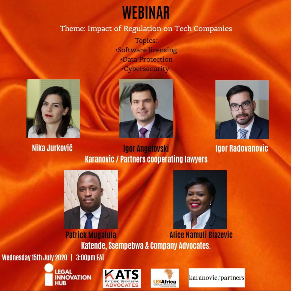 InnovateLawAfri's tweet photo. Are you a Tech bussiness in Africa  that would like to scale , do bussiness , seek collaborations or partnerships in Europe ?  

Join us this afternoon at 3pm EAT while we host @katslaw1 @kats_tech @LEXAfrica and Karanovic Partners 

Use this link 

https://t.co/aEPG7Fi7SY https://t.co/XZwE4h5OwB
