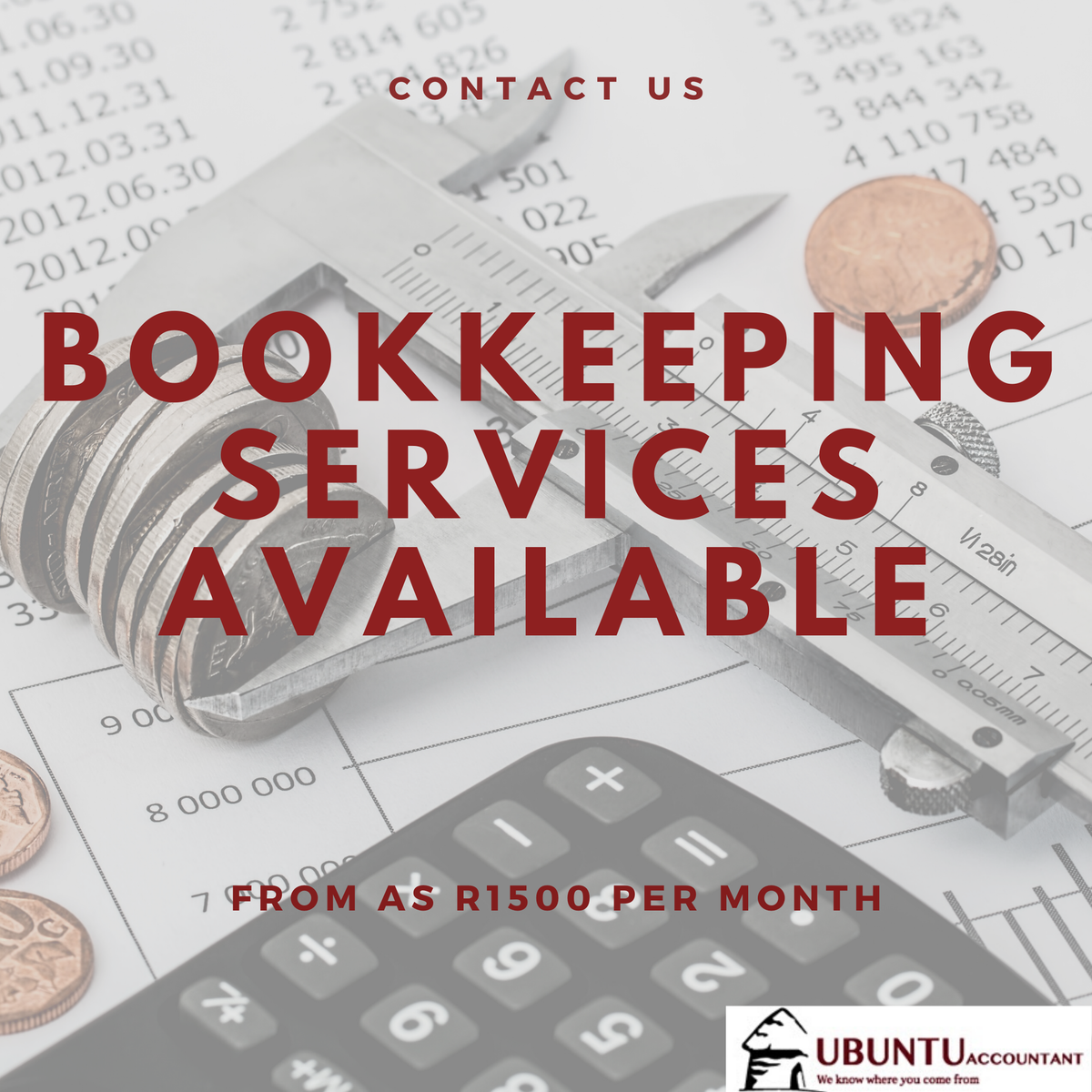 UbuntuEquity's tweet photo. Don’t burden yourself with balancing your books, let us assist you.

Email: info@ubuntuequity.co.za
Website: https://t.co/McCSy8GPtz https://t.co/fohTE0DmYb