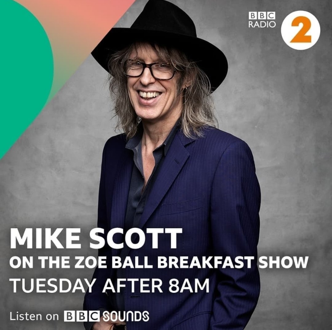 WaterboysMusic's tweet photo. If you missed THE SOUL SINGER premiere & chat with Mike on BBC Radio 2’s Zoe Ball Breakfast show Tuesday morning you can listen back from 2hrs 9 mins at
https://t.co/7JF7AS5rJq
Pre-order GOOD LUCK, SEEKER at
https://t.co/YKTfiMlfa6
#TheWaterboys #TheSoulSinger #GoodLuckSeeker https://t.co/TmfHc8UeXt