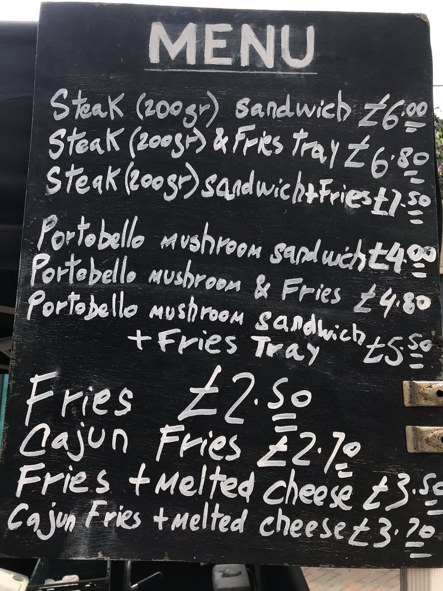 We’re back. Eastbourne Borough Market till 3 pm. Here we go!