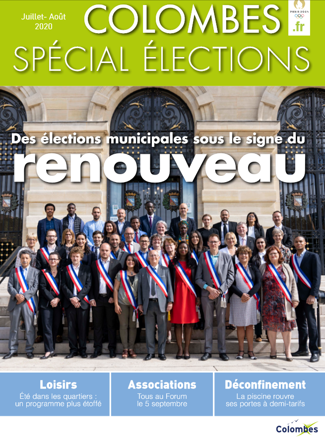 🗞️ Colombes le Mag Spécial Élections
📬 Bientôt dans vos boîtes et à feuilleter en ligne : bit.ly/3j8jmkb