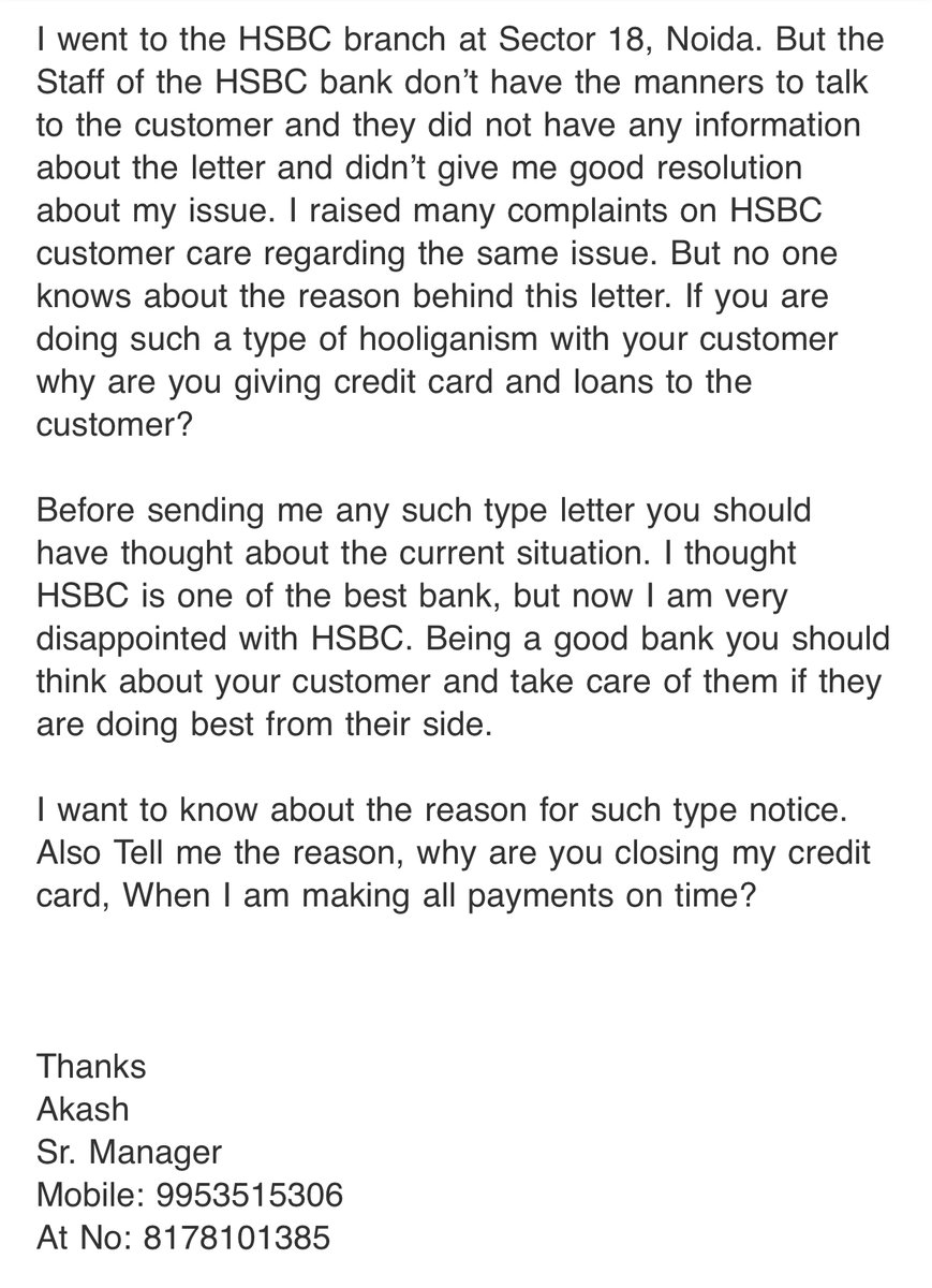 ShrinathMusic's tweet photo. Kindly check this issue and please revert me ASAP.otherwise I need to escalate issue to banking ombudsman /nodal desk,I am very disappoint with @HSBC Bank ,I am not getting any solution from any where neither Branch or customer service. Kindly solve my problem https://t.co/XB585HAfQE